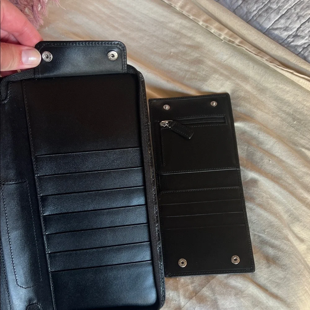 Levenger Classic Black Leather Briefcase